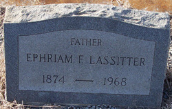 Ephraim Frederick Lassitter 
