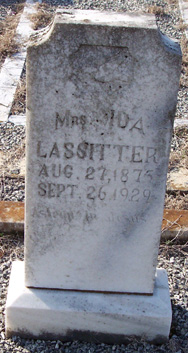 Ida <I>Weaver</I> Lassitter 
