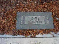 Selma <I>Walker</I> Chambers 