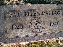 Mary Ellen <I>Beavers</I> Maddox 