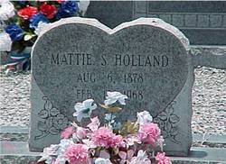 Mattie <I>Sloan</I> Holland 