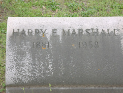 Harry Eugene Marshall 