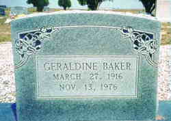 Geraldine Baker 