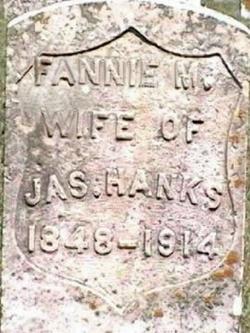 Fannie M. <I>Inman</I> Hanks 