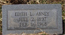 Edith L. <I>Linville</I> Abney 
