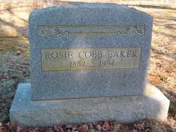 Rosa Lee “Rosie” <I>Cobb</I> Baker 
