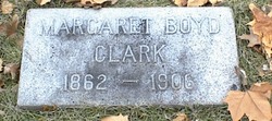 Margaret “Maggie” <I>Boyd</I> Clark 