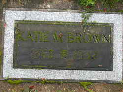 Katie M <I>Miller</I> Brown 
