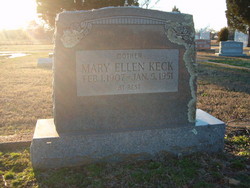 Mary Ellen <I>Stoker</I> Keck 