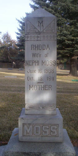 Rhoda <I>Pace</I> Moss 