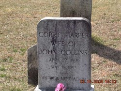 Eliza Cordelia “Corrie” <I>Harper</I> Collins 