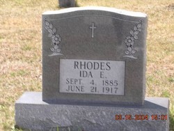 Ida Esther <I>Allen</I> Rhodes 