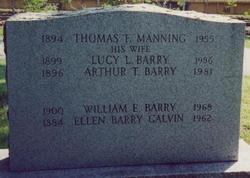 Lucy Laura <I>Barry</I> Manning 