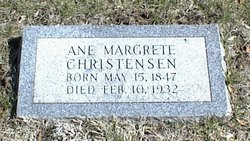 Ane Margrete <I>Petersen</I> Christensen 