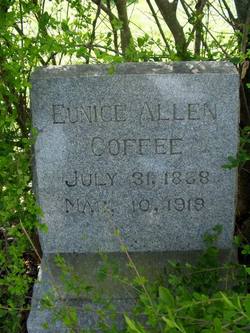 Eunice Margaret Amelia <I>Allen</I> Coffee 