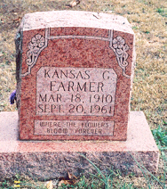 Kansas Gloria Laura <I>Scroggins</I> Farmer 