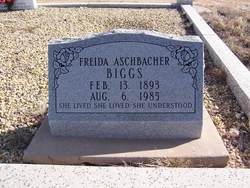 Freida M <I>Aschbacher</I> Biggs 