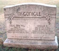 Lillie Mae <I>Hill</I> McGonigle 