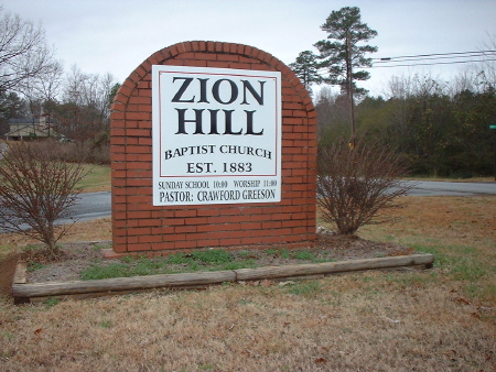 Zion Hill Baptist Church Cemetery