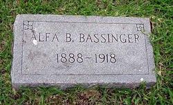 Alfa B. <I>Amos</I> Bassinger 