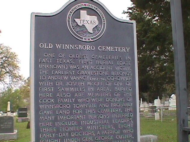 Winnsboro City Cemetery