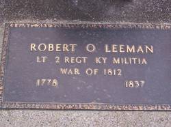 Robert O Leeman 
