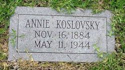 Annie <I>Macek</I> Koslovsky 