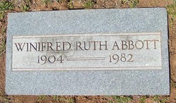 Winifred Ruth <I>Holtz</I> Abbott 