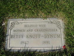 Betty Carolyn <I>Knott</I> Bynum 