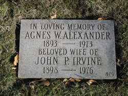 Agnes W Alexander 