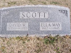 Ella May “Minnie May” <I>Jackson</I> Scott 