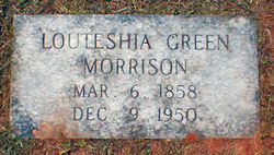 Louteshia <I>Green</I> Morrison 