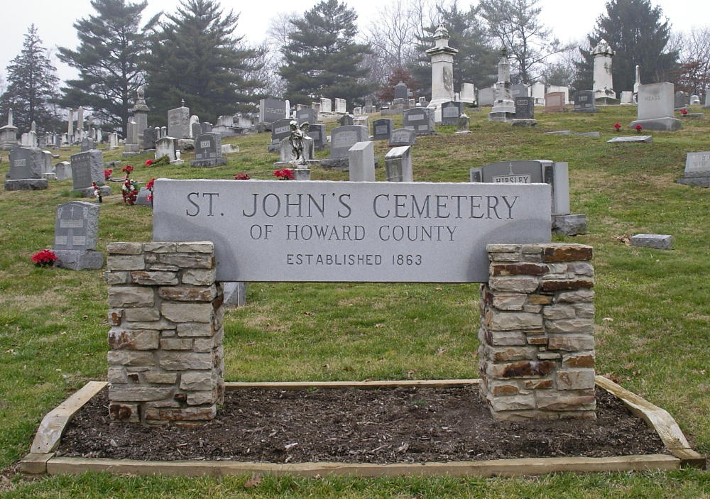 Saint Johns Cemetery of Howard County
