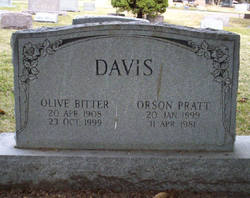 Olive <I>Bitter</I> Davis 