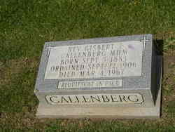 Rev Gisbert J. Callenberg 