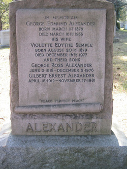 George Ross Alexander 