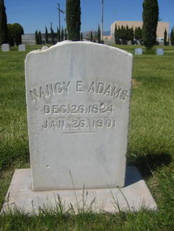 Nancy Eveline <I>Taylor</I> Adams 