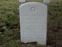 SSGT Lawrence E Frost 