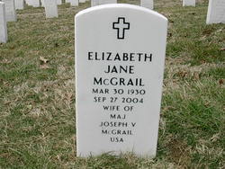 Elizabeth Jane <I>Lee</I> McGrail 
