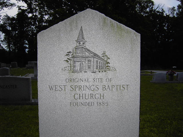 West Springs Baptist Church Cemetery