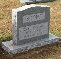 Elizabeth Lillian <I>Conradi</I> Boone 
