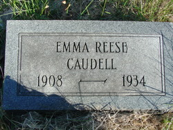 Emma <I>Reese</I> Caudell 
