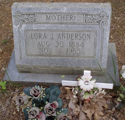 Lora <I>Johnson</I> Anderson 