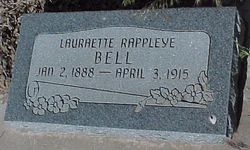 Lauraette <I>Rappleye</I> Bell 