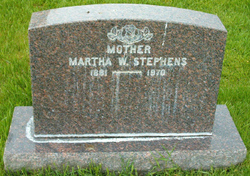 Martha Cordelia <I>Wilcox</I> Stephens 