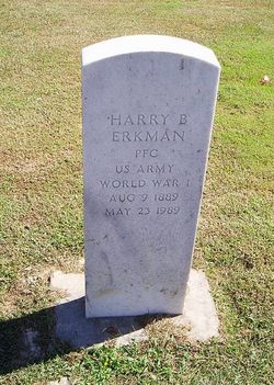 Harry B Erkman 