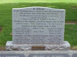 Overland Pioneers Memorial 