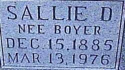 Sallie D. <I>Boyer</I> Achey 
