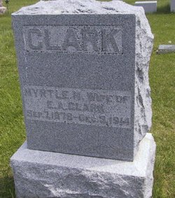 Myrtle Marie <I>Van Sickle</I> Clark 
