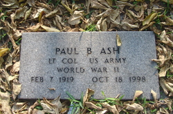 Paul B Ash 